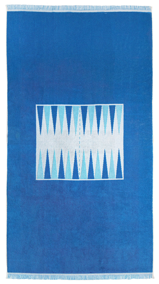 Front facing product photo detailing entire towel