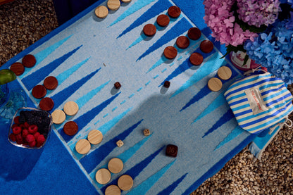 Beach board laid out on table