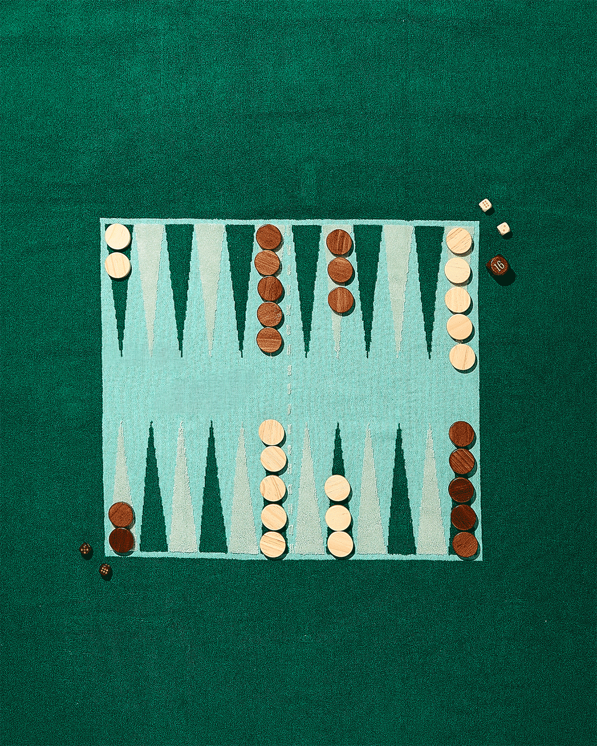 The Bali Beach Board - Backgammon